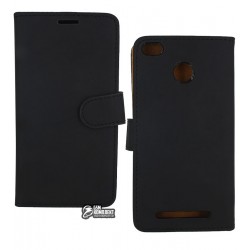 Чехол-книжка TOTO Classic для Xiaomi Redmi 3s/3 Pro черная