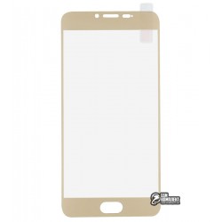 Закаленное защитное стекло для Meizu U20, 0,26 mm 9H, золотое