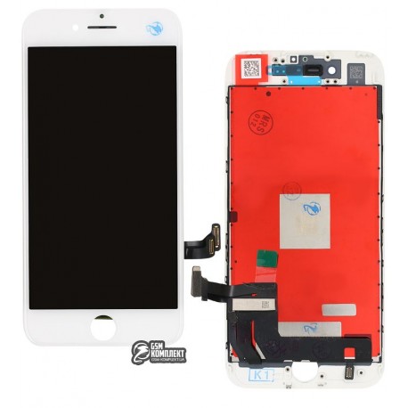 Дисплей iPhone 7, білий, з сенсорним екраном (дисплейний модуль),original (PRC)