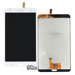 Дисплей для планшету Samsung T230 Galaxy Tab 4 7.0, T231 Galaxy Tab 4 7.0 3G, T235 Galaxy Tab 4 7.0 LTE, (версія Wi-Fi), білий,  Дисплей для планшету Samsung T230 Galaxy Tab 4 7.0, T231 Galaxy Tab 4 7.0 3G, T235 Galaxy Tab 4 7.0 LTE, (версія Wi-Fi), білий,