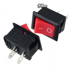 Выключатель MRS-101 клавишный мини, красный Выключатель MRS-101 клавишный мини, красный
