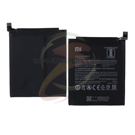 Аккумулятор BN43 для Xiaomi Redmi Note 4X, Li-ion, 3,85 B, 4000 мАч