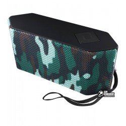 Портативная колонка K71, Bluetooth, камуфляж