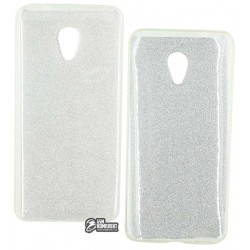 Чехол для Meizu M5s, TOTO Rose, силиконовый, с блестками