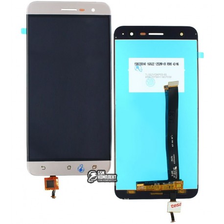 Дисплей для Asus ZenFone 3 (ZE520KL), золотистий, з сенсорним екраном (дисплейний модуль)