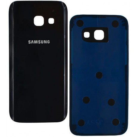 Задняя панель корпуса для Samsung A320F Galaxy A3 (2017), A320Y Galaxy A3 (2017), черная