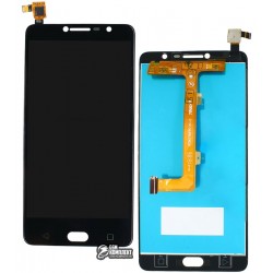 Дисплей для Alcatel One Touch 5095 Pop 4S, черный, с сенсорным экраном
