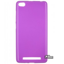 Чехол защитный для Xiaomi Redmi 3, силиконовый, фиолетовый