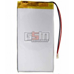 Аккумулятор для китайского планшета, универсальный (100*56*3,2 мм), (Li-ion 3.7V 2100mAh)