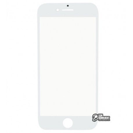 Скло корпусу для Apple iPhone 7, біле