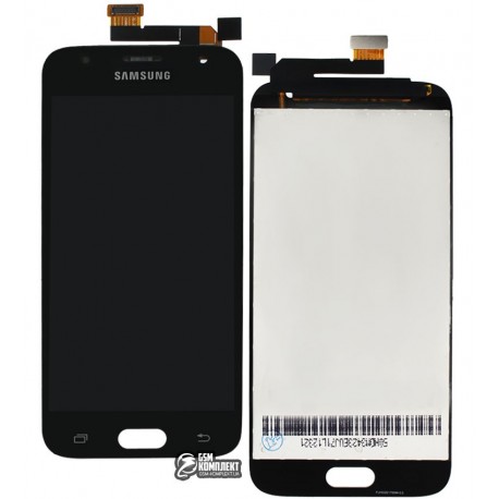 Дисплей для Samsung J330F Galaxy J3 (2017), черный, с сенсорным экраном, original (PRC)