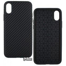 Чехол Hoco Delicate Series TPU для iPhone X, черный