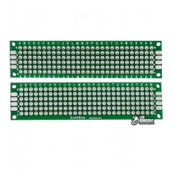 Макетная плата двухсторонняя 20x80 мм (IMAK)