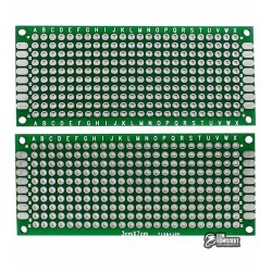 Макетная плата двухсторонняя 30x70 мм (IMAK)