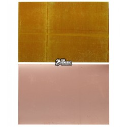 Текстолит FR4 1.0мм, 10 x 15см односторонний фольгированный