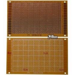 Макетная плата 90x150 мм Зебра, прозводство Китай, PCB Prototype board