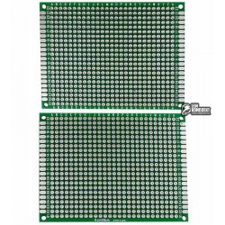 Макетная плата двухсторонняя 60x80 мм (IMAK)