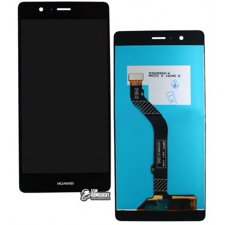Дисплей для Huawei G9 Lite, P9 Lite, черный, с сенсорным экраном (дисплейный модуль)