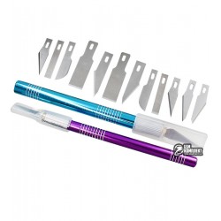 Набір скальпелів WLXY WL-9312AB (ніж d = 8mm з лезами; ніж d = 10mm з лезами)