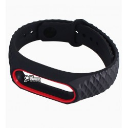 Браслет для Xiaomi Mi Band 2, силіконовий, текстурний