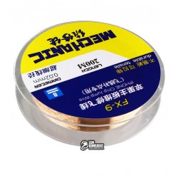 Проволока в катушке MECHANIC FX-9 (для монтажа перемычек, D=0.02 mm, L=150 m)