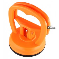 Съёмник-присоска с рычагом AIDA d=55 мм HQ (оранжевая) для демонтажа тачскринов и дисплейных модулей