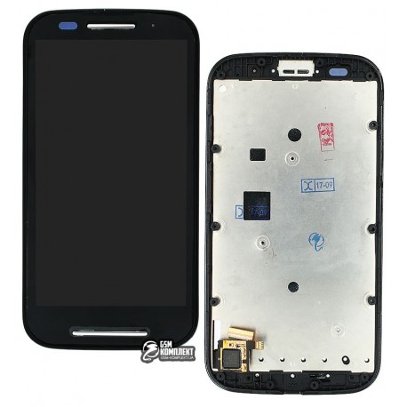Дисплей для Motorola XT1021 Moto E, XT1022 Moto E, XT1025 Moto E, черный, с сенсорным экраном, original (PRC)