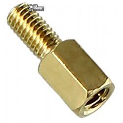 Стойка шестигранная 6мм высота, М3 винт-гайка