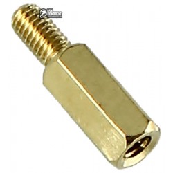 Стойка шестигранная 10мм высота, М3 винт-гайка Стойка шестигранная 10мм высота, М3 винт-гайка