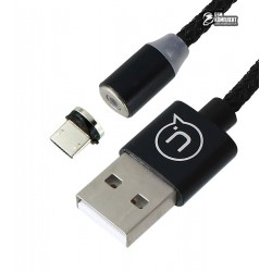 Кабель Micro Usb Usams US-SJ158 Magnetic Chargng 1.2m, магнитный