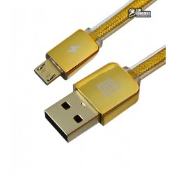 Кабель Micro Usb Remax Golden, золотой