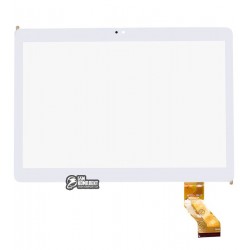 Тачскрин для китайского планшета 10.1", 50 pin, с маркировкой MGLCTP-10927-10617FPC, YLD-CEGA442-FPC-A0, 237*167 мм, камера по центру, белый Тачскрин для китайского планшета 10.1", 50 pin, с маркировкой MGLCTP-10927-10617FPC, YLD-CEGA442-FPC-A0, 237*167 мм, камера по центру, белый