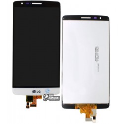 Дисплей для LG G3s D724, білий, з сенсорним екраном (дисплейний модуль),original (PRC)