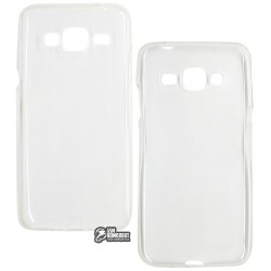 Чехол ультратонкий для Samsung J320H/DS Galaxy J3 (2016), силиконовый, прозрачный