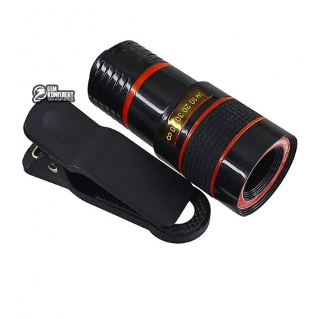 Линза-телескоп для макросъёмки на телефон Leiqi 8X