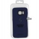 Накладка Silicone case для Samsung G925 Galaxy S6 EDGE силиконовый, replika, черный
