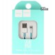 Кабель Lightning - USB, Hoco X8, для iPhone 5/6/7, круглый, 1 метр