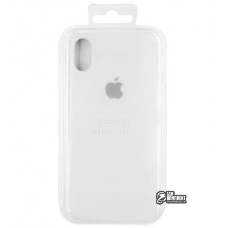 Чехол защитный Silicone Case для Apple iPhone X