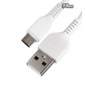 Кабель Micro-USB - USB, Hoco X13 Easy Charged, круглый, 1 метр, 2,4А