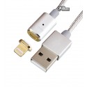 Кабель Lightning - USB, магнітний, Hoco U16 Magnetic, для iPhone 5/6/7, круглий, 1.2 метра