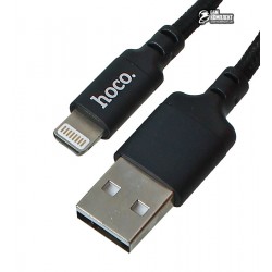 Кабель Lightning - USB, Hoco X14 Times speed, для iPhone 5/6/7, круглий, 1 метр, в тканинної оплітці Кабель Lightning - USB, Hoco X14 Times speed, для iPhone 5/6/7, круглий, 1 метр, в тканинної оплітці