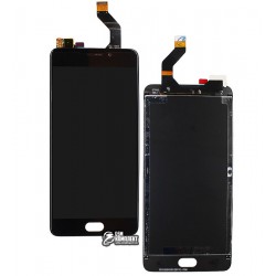 Дисплей для Meizu M6 Note, черный, с сенсорным экраном, original (PRC)