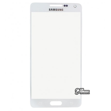 Скло корпусу для Samsung A500F Galaxy A5, A500FU Galaxy A5, A500H Galaxy A5, A500M Galaxy A5, біле