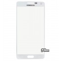 Стекло дисплея Samsung A500F Galaxy A5, A500FU Galaxy A5, A500H Galaxy A5, A500M Galaxy A5, белое