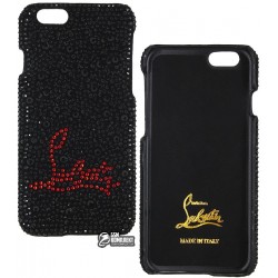 Накладка для Apple iPhone 6, пластиковая со стразами