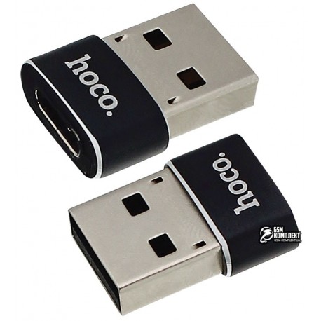 Переходник Hoco UA6 Type-C (female) на USB (male)
