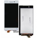 Дисплей для Sony E6603 Xperia Z5, E6653 Xperia Z5, E6683 Xperia Z5 Dual, белый, с сенсорным экраном (дисплейный модуль), original (PRC)