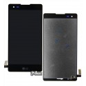 Дисплей для LG X Style K200, чорний, з сенсорним екраном (дисплейний модуль)