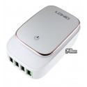 Зарядний пристрій Ldnio A4405 c MicroUSB (4usb port whith touch light, 4.4A) \ white