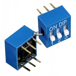 DIP переключатель 3pin DIP переключатель 3pin